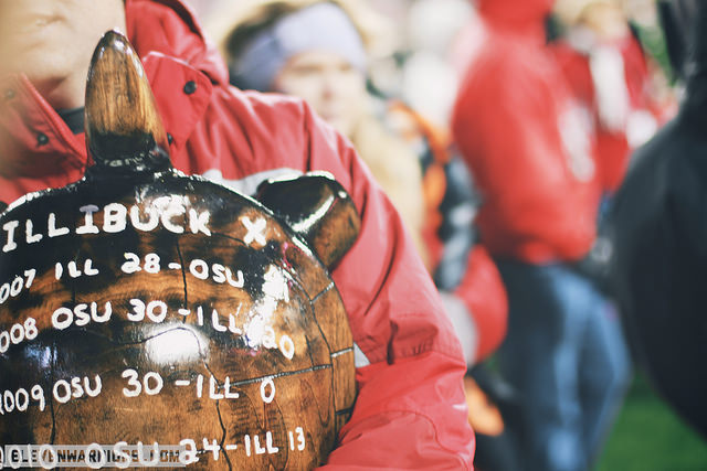 illibuck trophy - ohio state vs. illinois