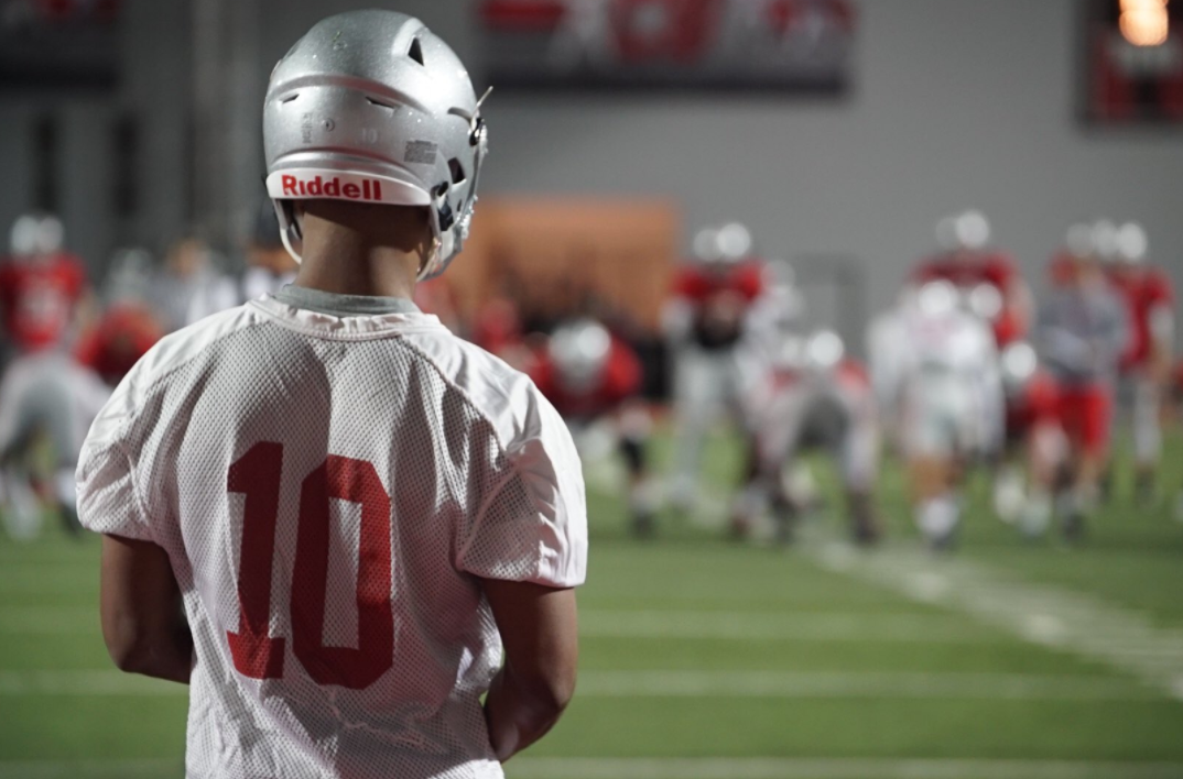 Brendon White took part in Ohio State's bowl practice last Saturday.