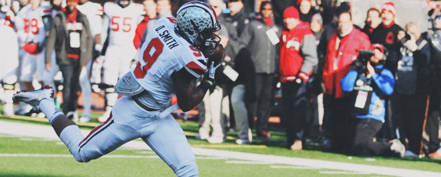 Devin Smith hauled in eight touchdown receptions in 2013. 