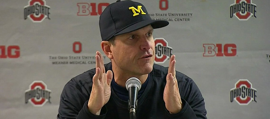 Jim Harbaugh is still bitterly disappointed Jim Harbaugh is still bitterly disappointed