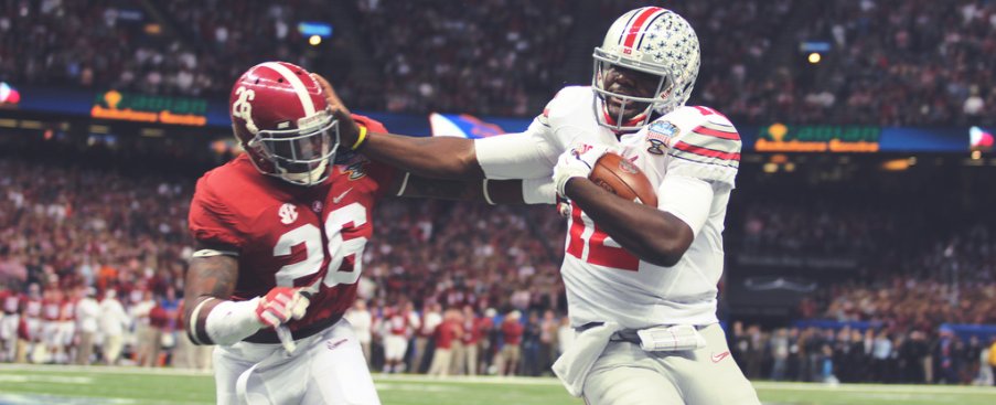 Cardale Jones didn't prefer to run but wasn't afraid to dish out punishment when called upon.