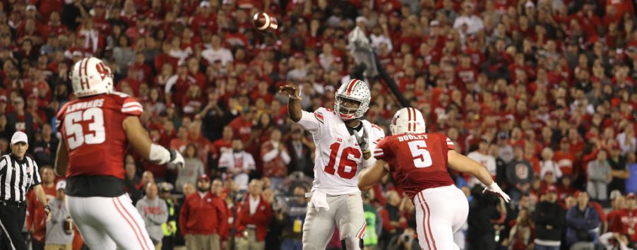 J.T. Barrett's is Ohio State's career leader with 69 touchdown passes and counting. J.T. Barrett's is Ohio State's career leader with 69 touchdown passes and counting.