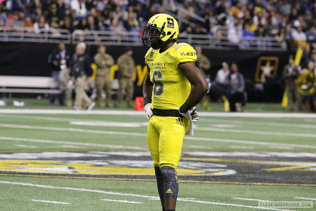 Baron Browning at the 2017 U.S. Army All-American Bowl