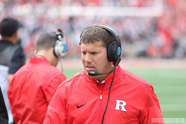 Rutgers head coach Chris Ash Rutgers head coach Chris Ash