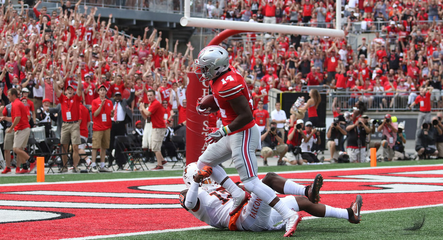 Ohio State wide receiver K.J. Hill