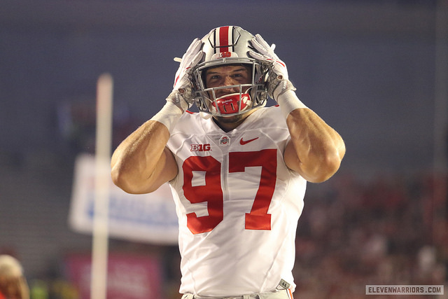 Ohio State defensive end Nick Bosa