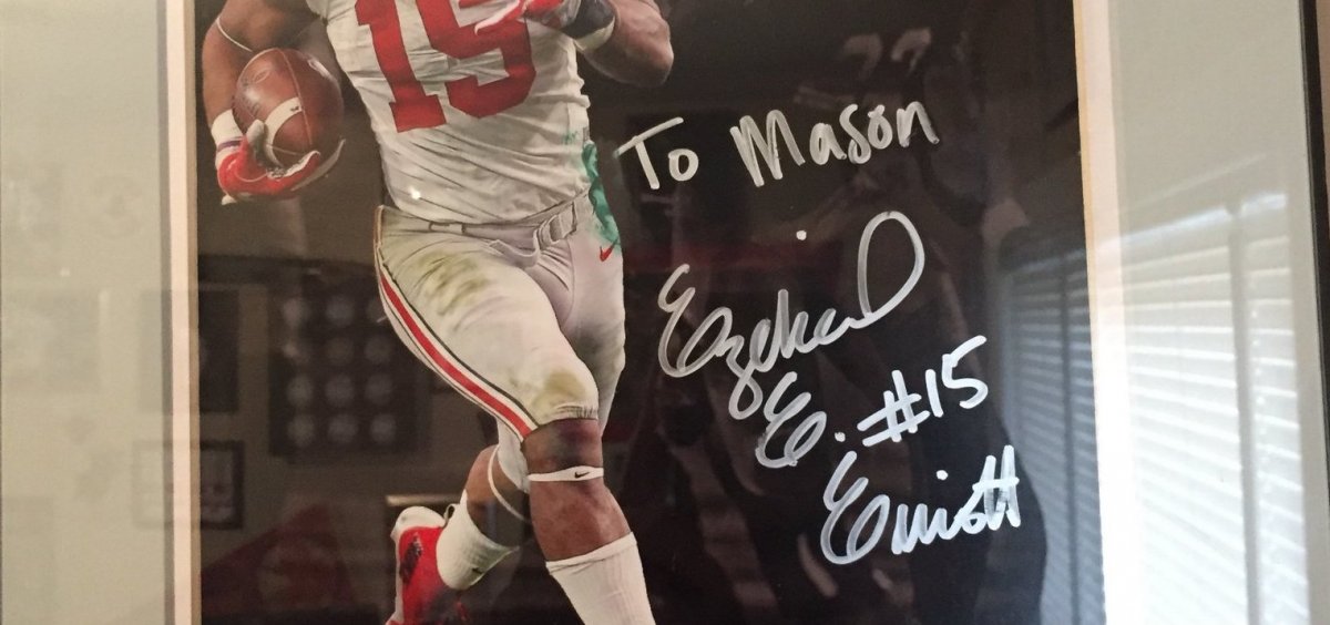 authentic zeke autograph