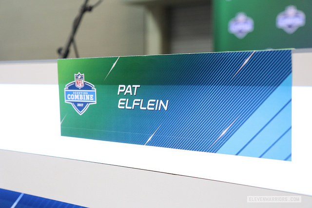 Pat Elflein's name tag
