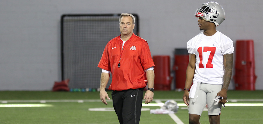 Davis with Jerome Baker