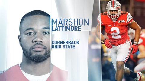 The guy on the left is Marshon Lattimore