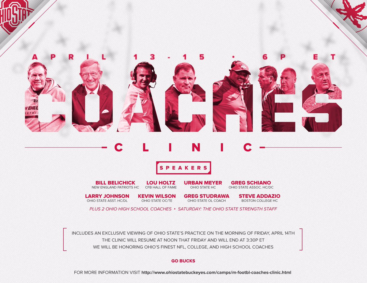 Coaches Clinic Speakers