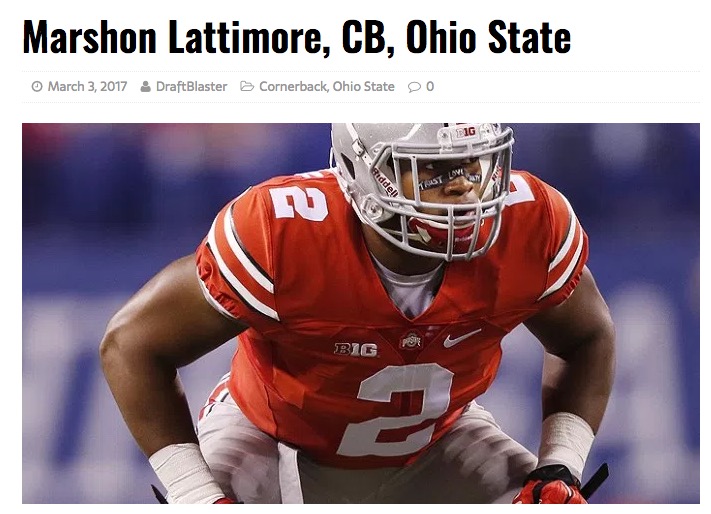 Not Marshon Lattimore