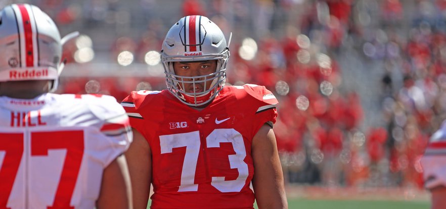 Last year, Michael Jordan became the first true freshman to start on the offensive line since Orlando Pace back in 1994. Last year, Michael Jordan became the first true freshman to start on the offensive line since Orlando Pace back in 1994.