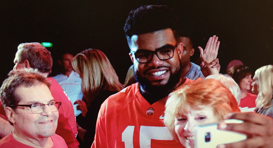 Zeke on the Buckeye Cruise for Cancer