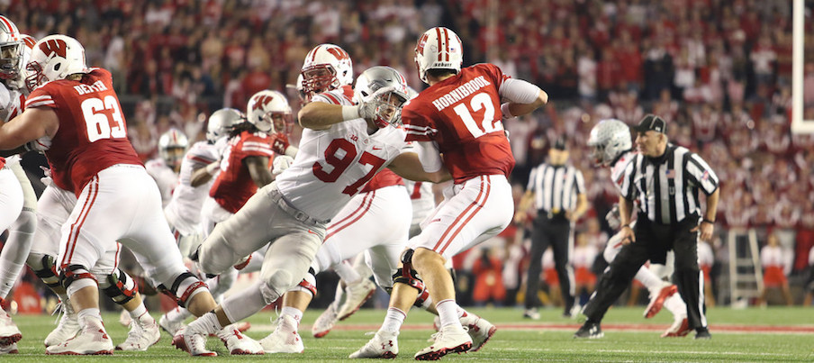 Bosa hits Alex Hornibrook