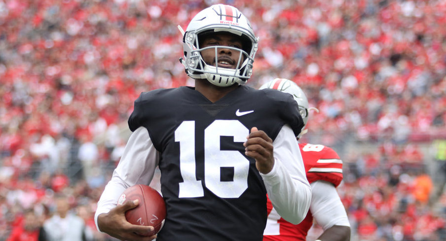 Ohio State quarterback J.T. Barrett