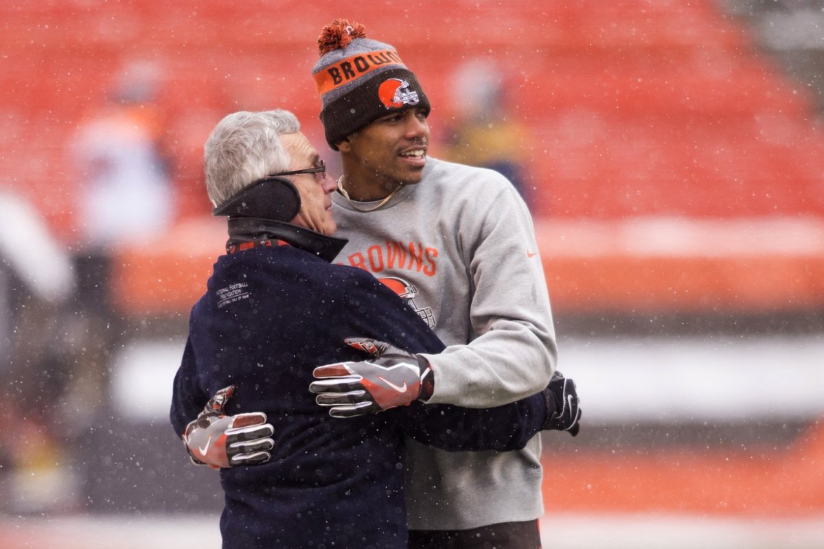 terrelle pryor and jim tressel, 2016