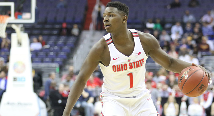 Jae'Sean Tate is back for Ohio State. 