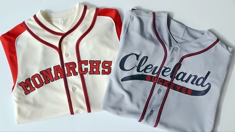 red cleveland indians uniform