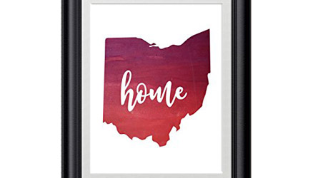 Home Watercolor Print