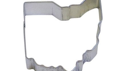 State of Ohio Cookie Cutter