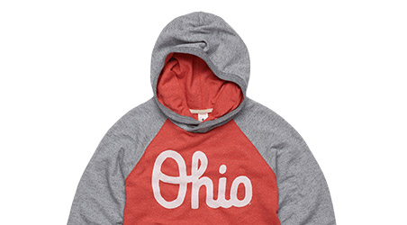 Script Ohio Raglan Hoodie