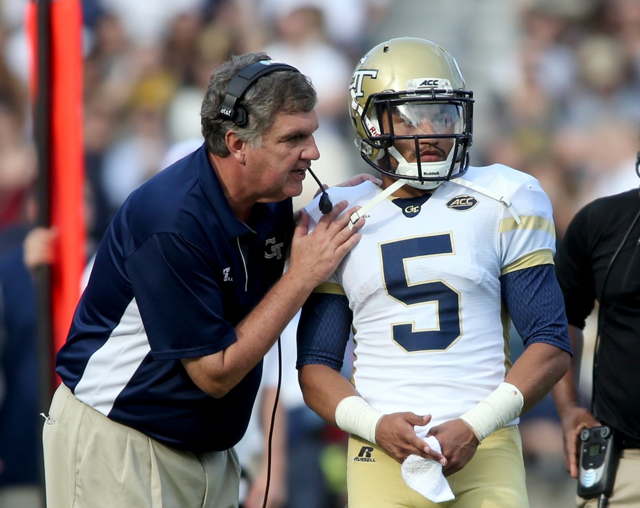 Johnson's Georgia Tech Yellow Jackets remain the only Power-5 team to run the flexbone offense