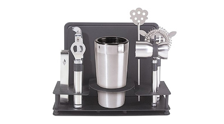 Stainless Steel 10-Piece Cocktail Set