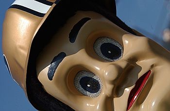 Confirmed: Purdue Pete is creepy.