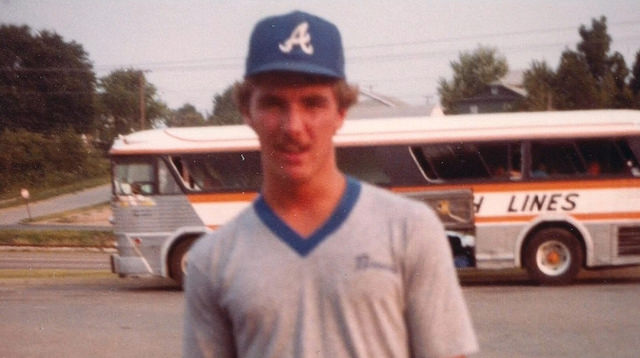 Meyer as a minor league baseballer