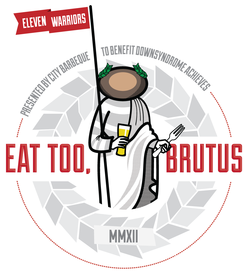 Eleven Warriors 3rd Annual Eat Too Brutus to benefit DownSyndrome Achieves