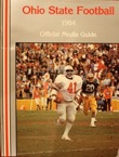 Keith Byars is off to the races against Pitt on the cover of the 1984 Buckeye media guide