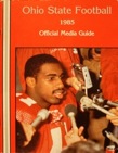 Keith Byars is a superstar on the cover of the 1985 Ohio State football media guide