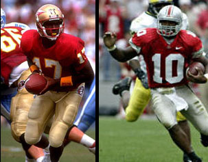 Charlie Ward and Troy Smith