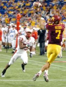 Decker, the next great white receiver. Decker, the next great white receiver.