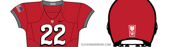 2010 Ohio State Nike Pro Combat Uniform Closeup