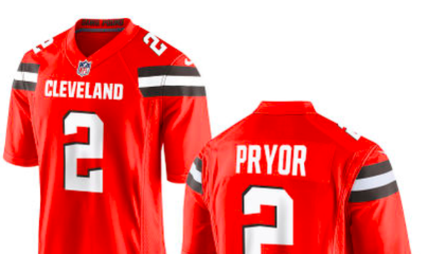 terrelle pryor cleveland browns jersey