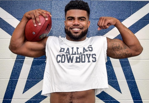 zeke elliott jersey sales