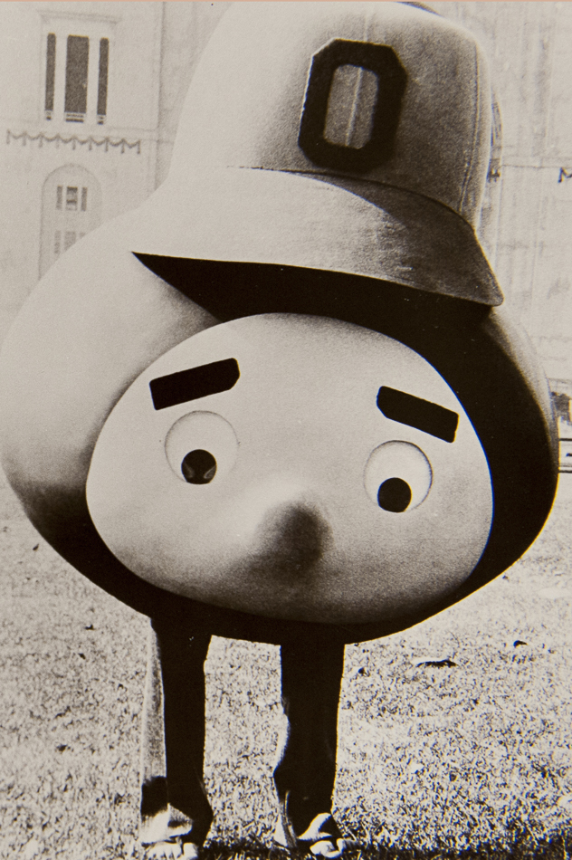 Brutus Buckeye, 1977 / The Ohio State University Archives