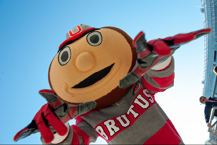 Brutus Buckeye, 2011 / The Ohio State University Archives