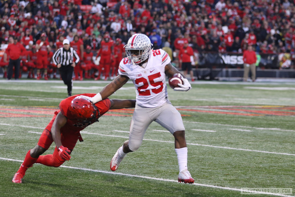 Mike Weber has the potential to be Ohio State's next great running back. Mike Weber has the potential to be Ohio State's next great running back.