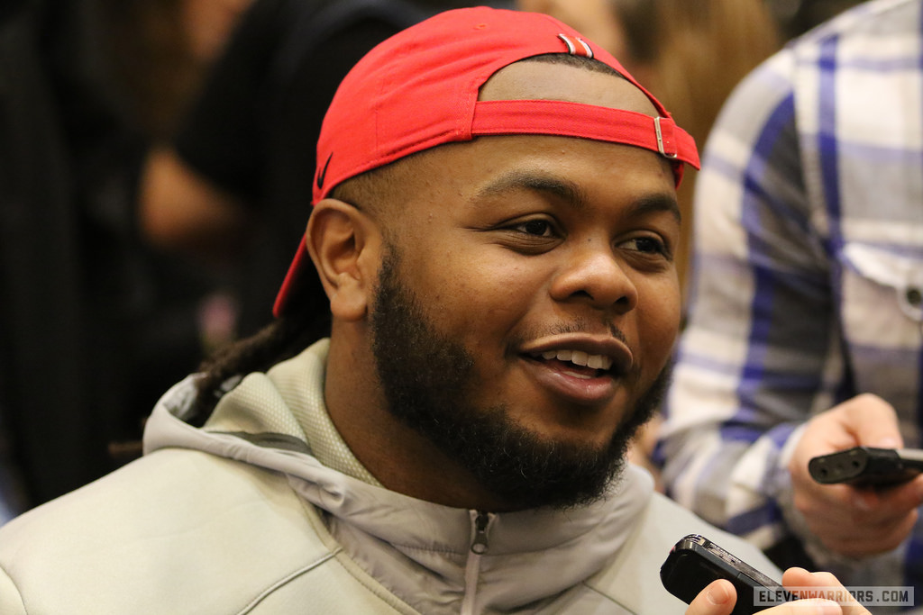 Tracy Sprinkle is considered to be one of Ohio State's behind-the-scenes leaders.
