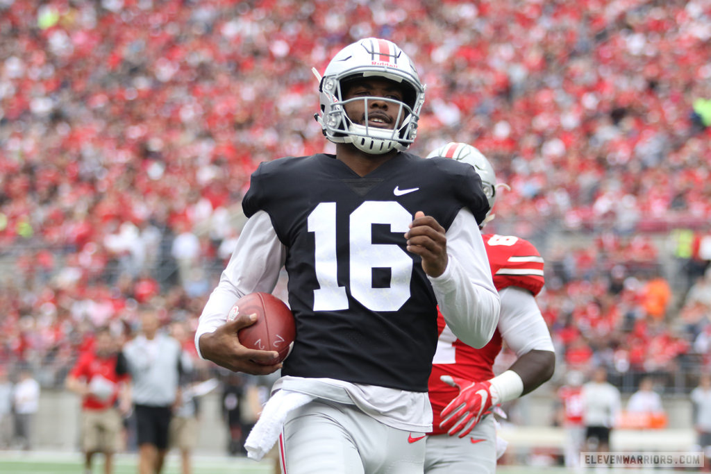 J.T. Barrett is one of three Buckeyes on this year's Walter Camp Award watch list. J.T. Barrett is one of three Buckeyes on this year's Walter Camp Award watch list.