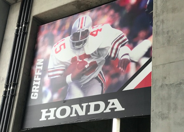 Archie Griffin Honda Banner Archie Griffin Honda Banner