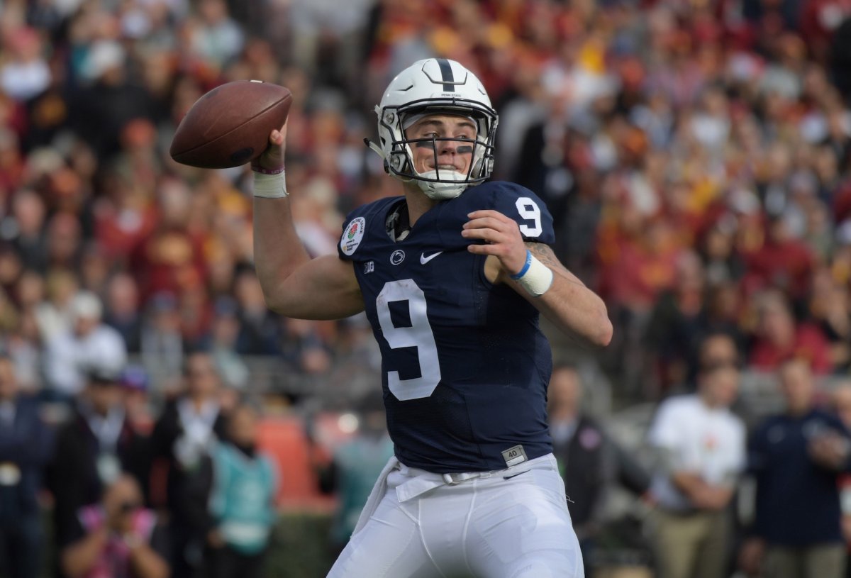 Trace McSorley emerged as the Big Ten's best passer down the stretch of last season.