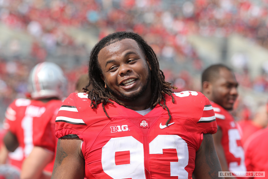 Tracy Sprinkle has only four career tackles but played in all 13 of Ohio State's games in 2015.