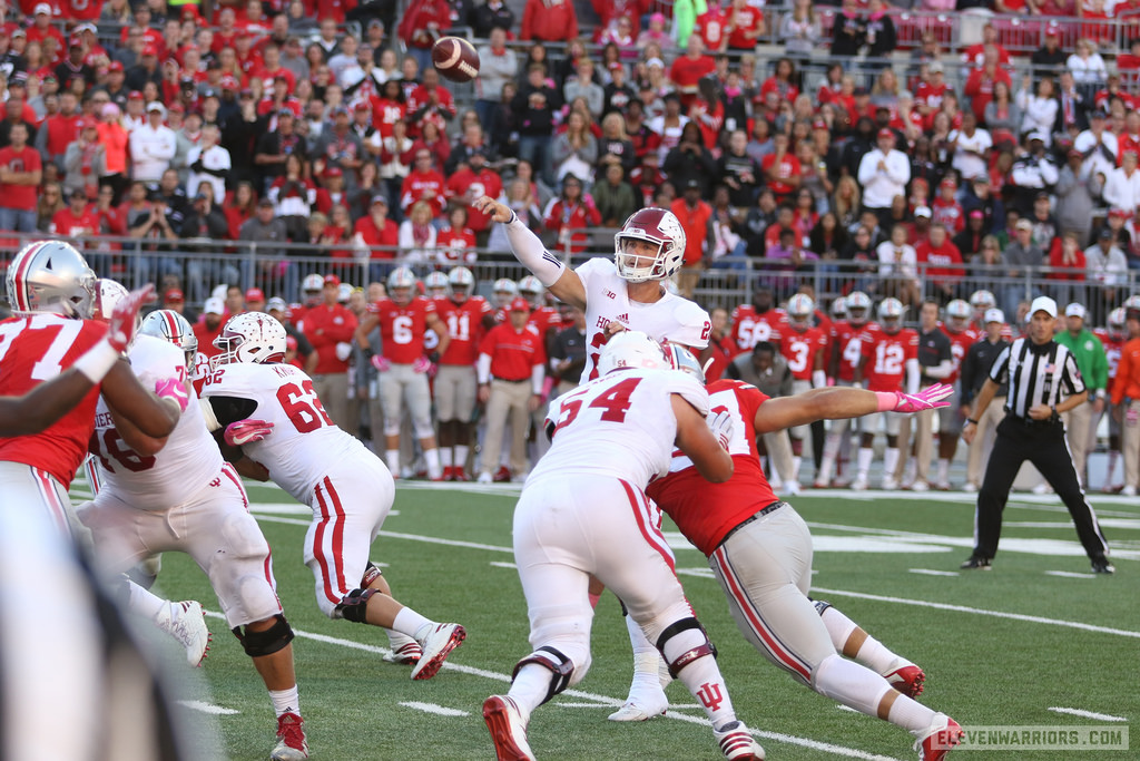 Richard Lagow is starting against the Buckeyes for the second straight year.