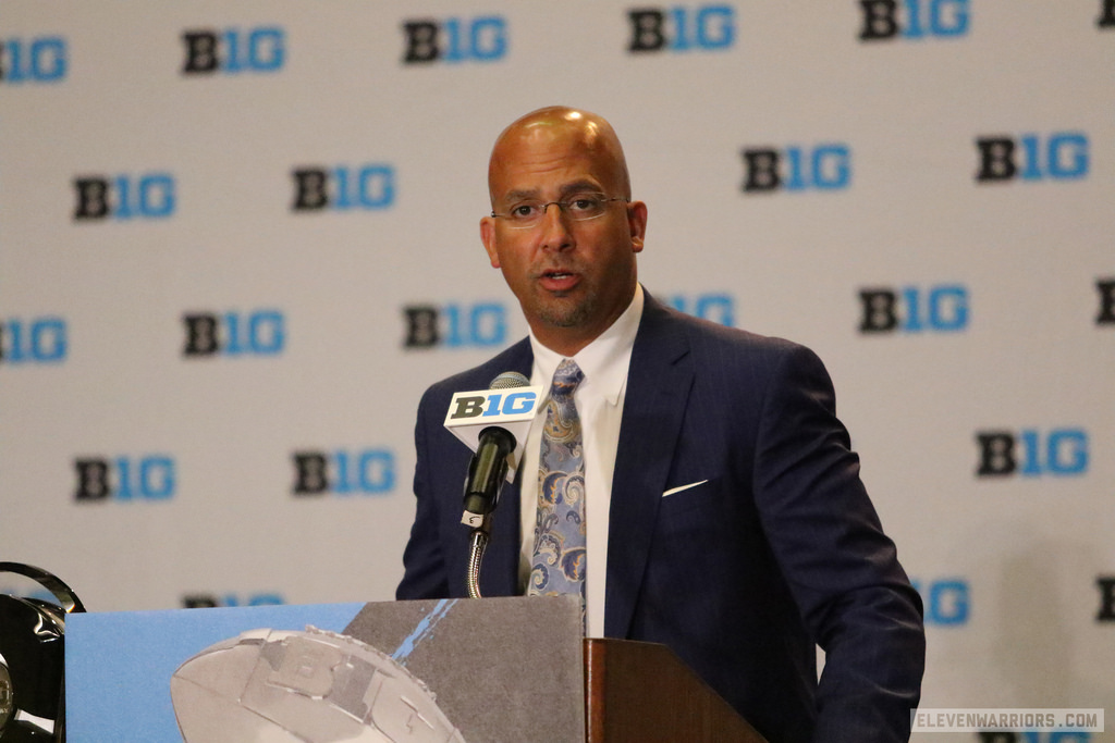 James Franklin's Nittany Lions could again be Ohio State's top competition in the Big Ten.