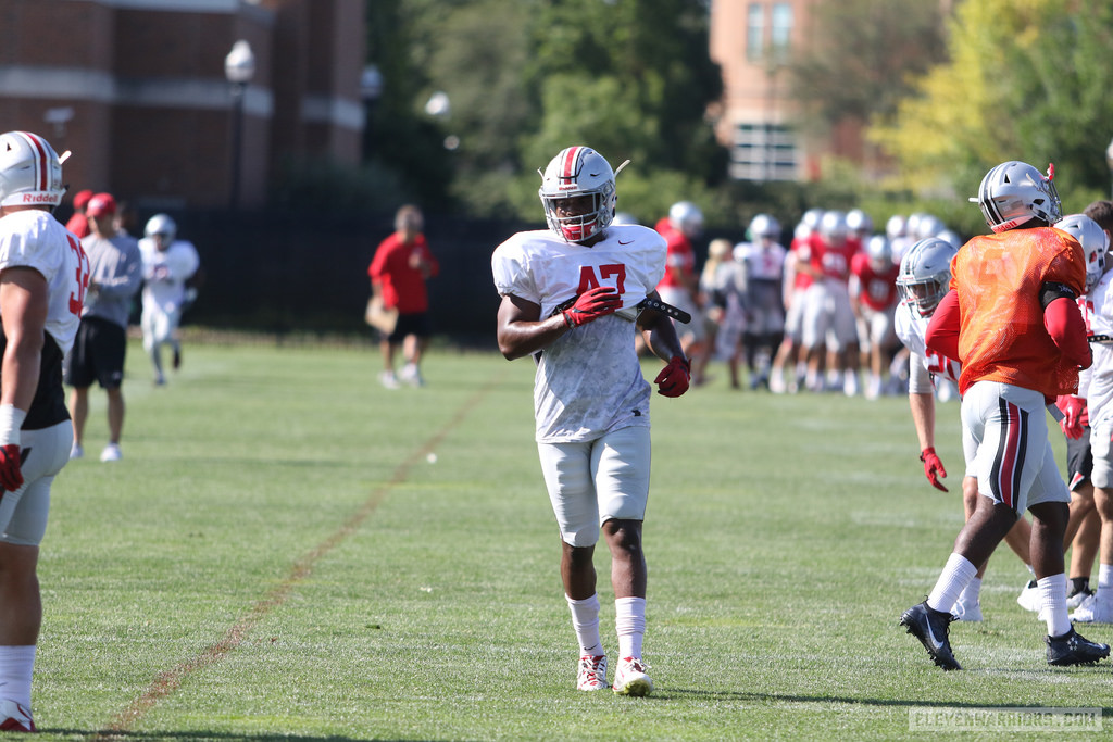 Justin Hilliard is among the linebackers competing for a spot on the depth chart during fall camp.