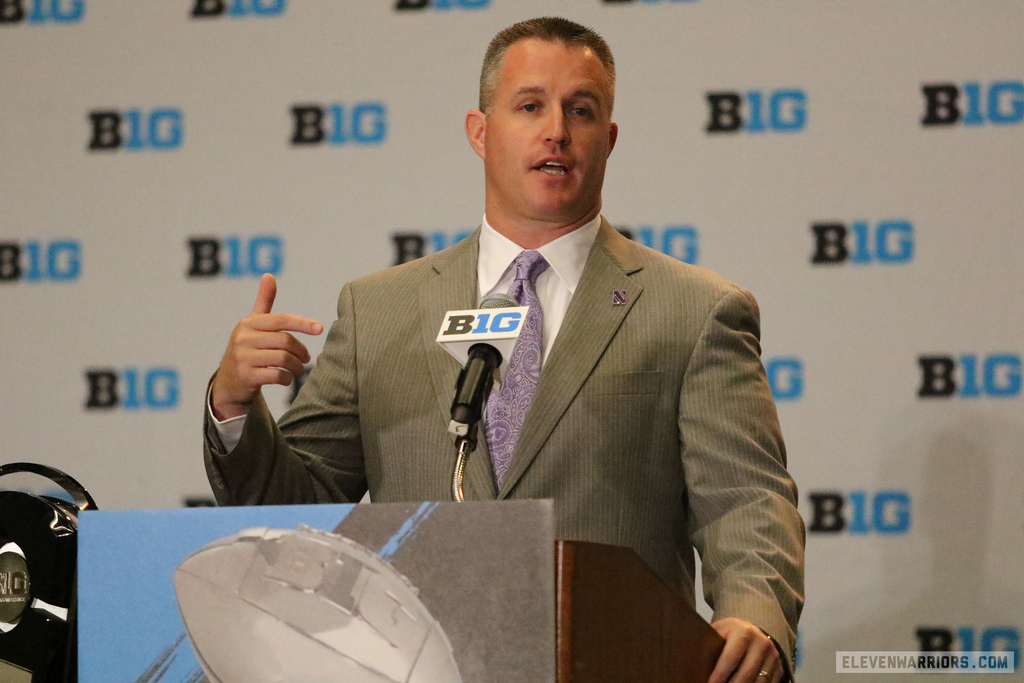 Pat Fitzgerald could have his best team yet at Northwestern in 2017.